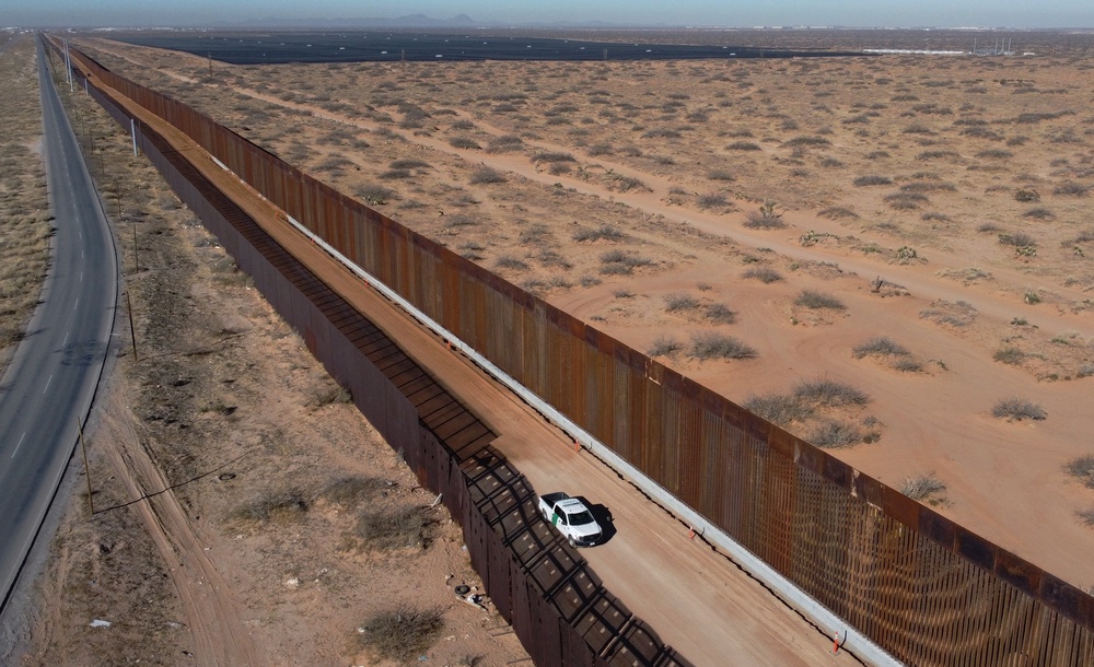 After crossing into Mexico, the child could not immediately find his mother and ran back across traffic to re-enter the US (Herika Martinez / AFP via Getty Images)