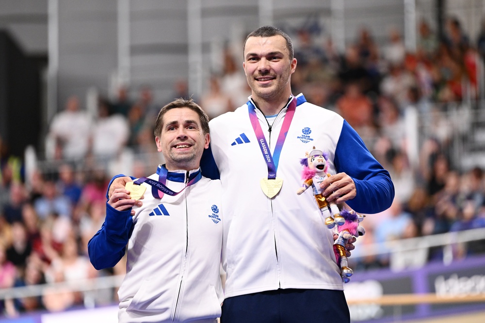 Neil Fachie and pilot Aaron Pope claimed another gold (Getty)