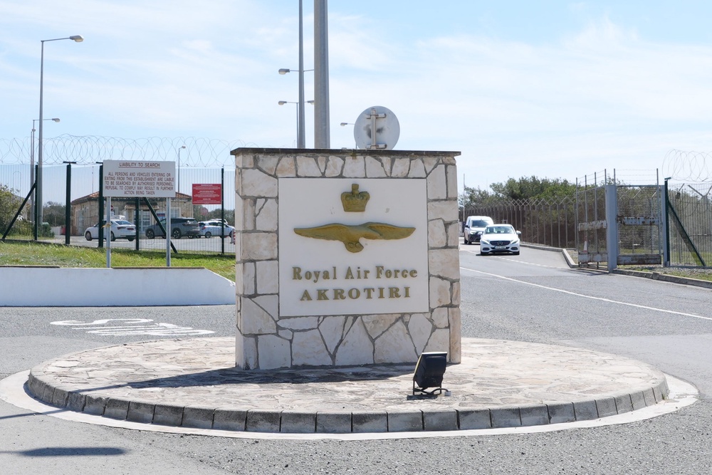 RAF Akrotiri faced a suspected Iranian attack earlier this yar (PA Wire)
