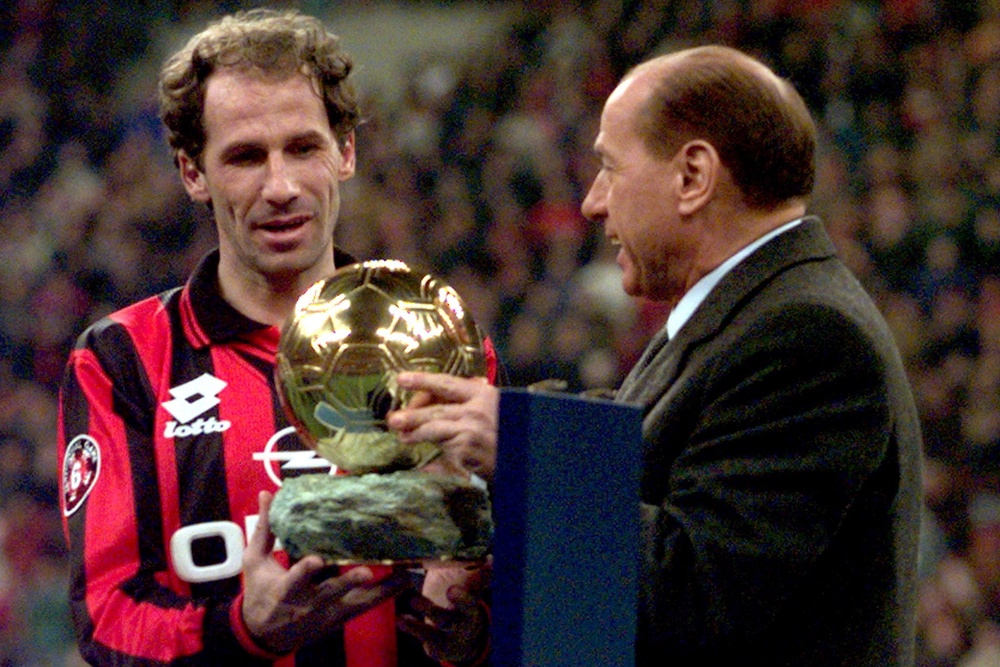 Franco Baresi (left) was an Italian icon (Reuters)