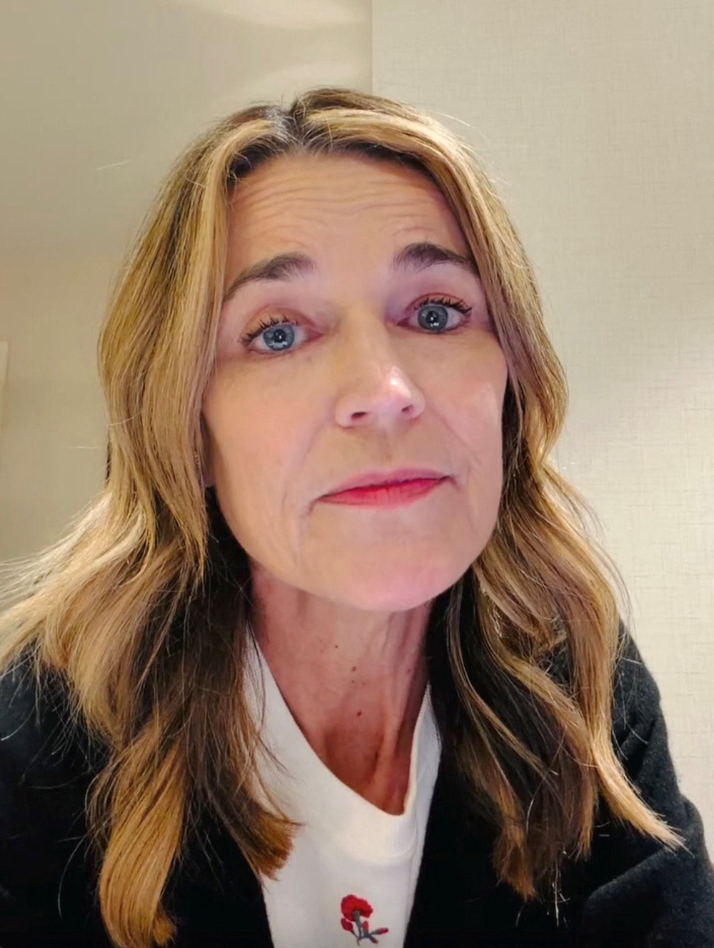 ‘Tell us where to look for her,’ Savannah pleaded in a new social media video (Instagram/@savannahguthrie via Reuters)