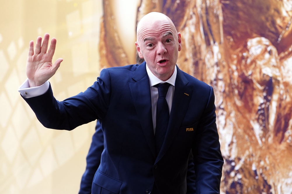 Fifa president Gianni Infantino is accelerating plans to expand the World Cup to 64 teams (PA Wire)