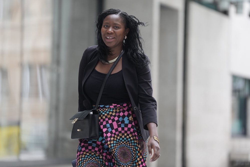 Miatta Fahnbulleh said her priority was protecting workers and communities (Stefan Rousseau/PA) (PA Wire)
