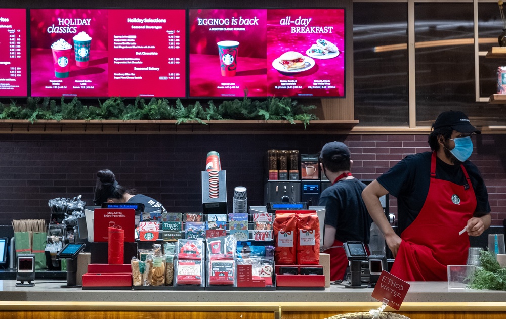 Niccol took over the Starbucks CEO job from Laxman Narasimham in September 2024. At the time, the company was facing revenue losses for the first time in four years, and its stores in China were struggling (Getty)