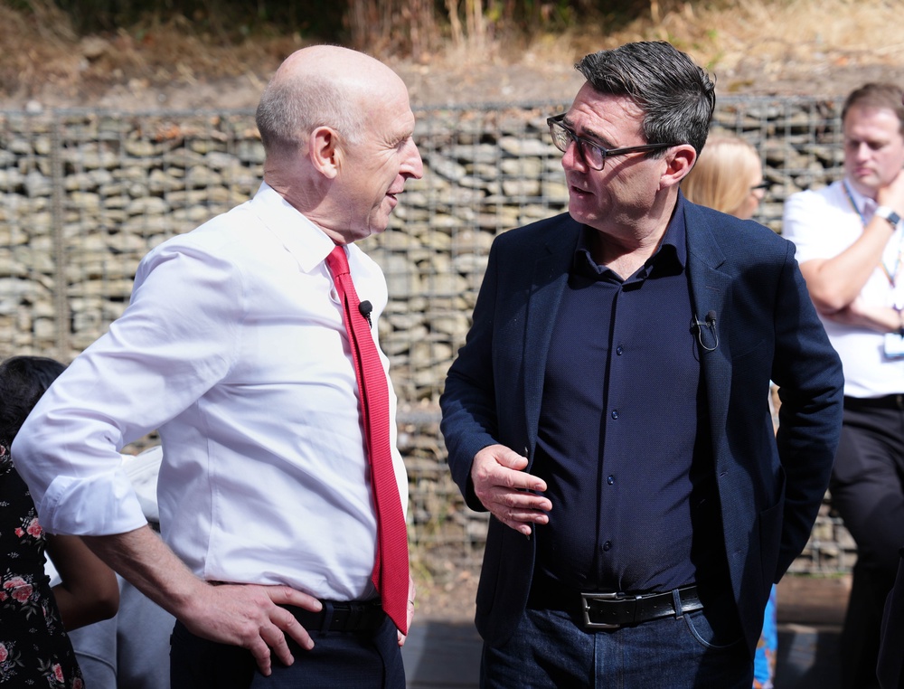 Andy Burnham and John Healey (PA) (PA Wire)