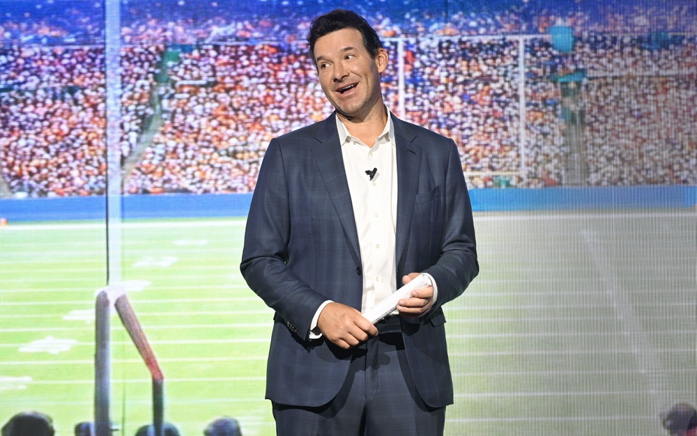 Tony Romo has been placed on leave by CBS Sports (Getty)