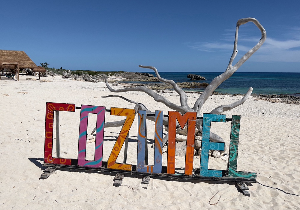 Cox and his fiancée went ashore in Cozumel, Mexico, before he brutally assaulted her upon their return to the ship, according to court papers (AFP via Getty Images)