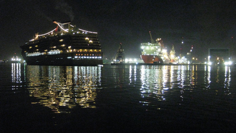 The Carnival Paradise left the Port of Tampa for Cozumel, where Noah Alexander Cox, 28,  allegedly became drunk, disorderly, and violent toward his fiancée upon their return to the ship that afternoon (Creative Commons)