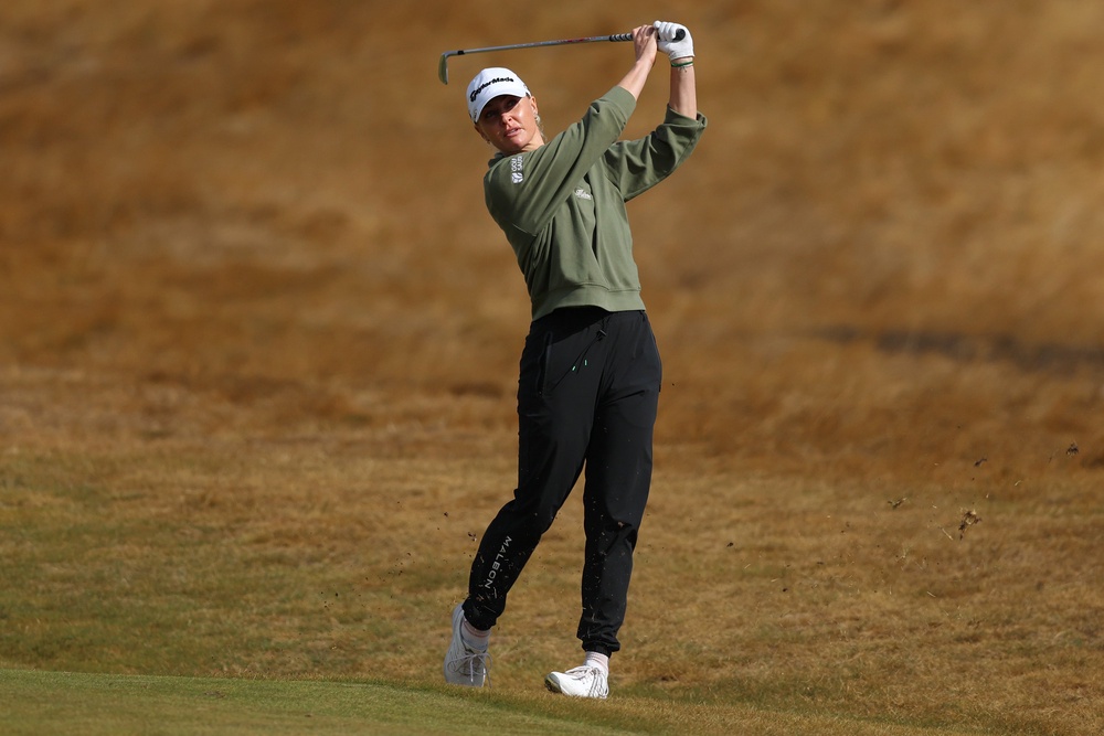 Charley Hull remained in the mix (Getty)
