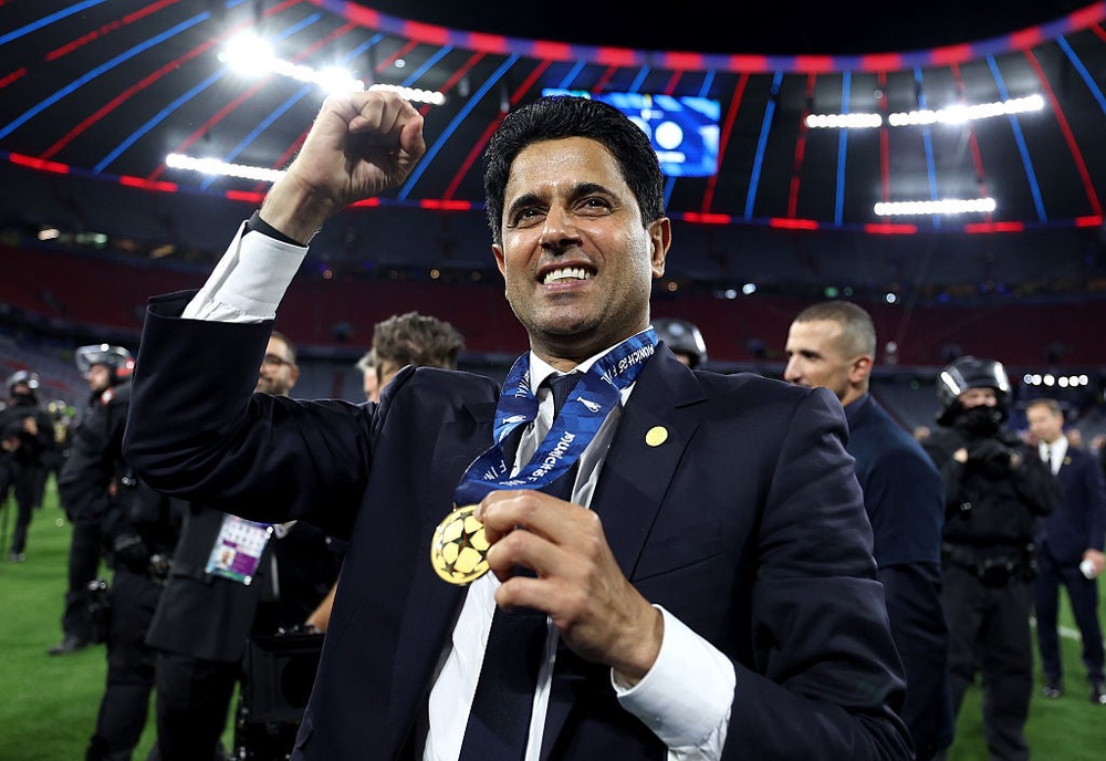 Paris Saint-Germain president Nasser Al-Khelaifi (Getty Images)