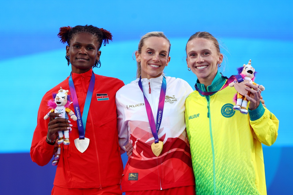 Odira and Billings completed the podium (Getty)