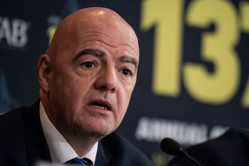 Image from: Fifa World Cup sell-off LIVE: Infantino future as Fifa president in doubt after English FA withdraws support