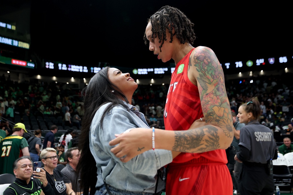 WNBA star is seeking joint custody of their two-year-old son, Bash (Getty Images)