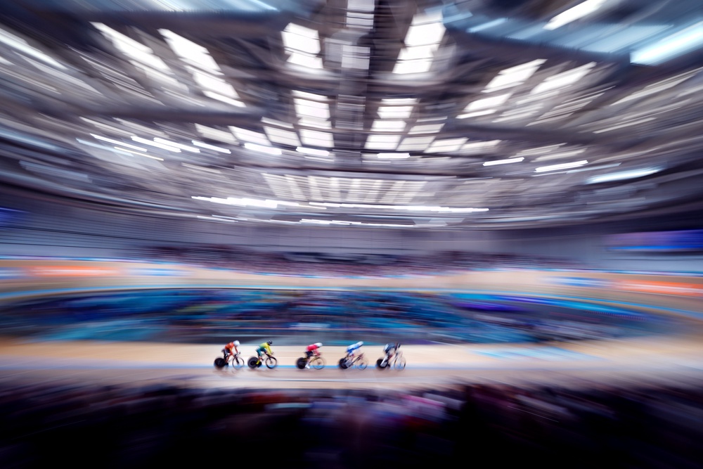Action concludes in the track cycling (Andrew Milligan/PA) (PA Wire)