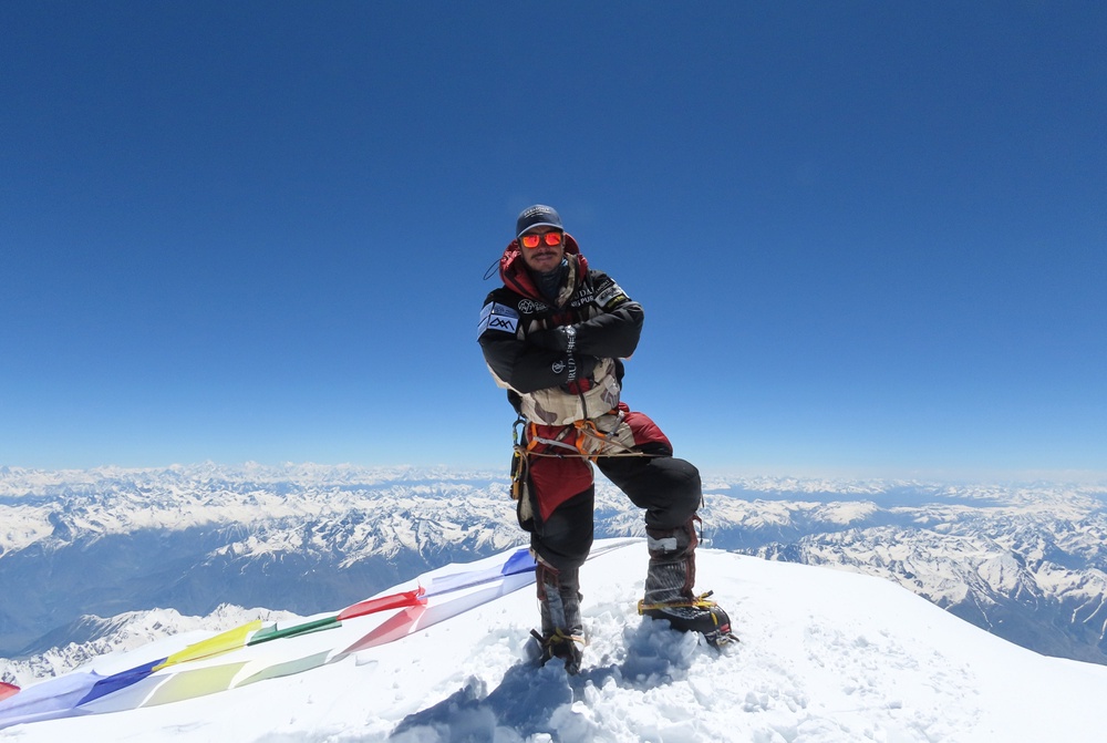 Nirmal Purja on the summit of Nanga Parbat (PA Media)