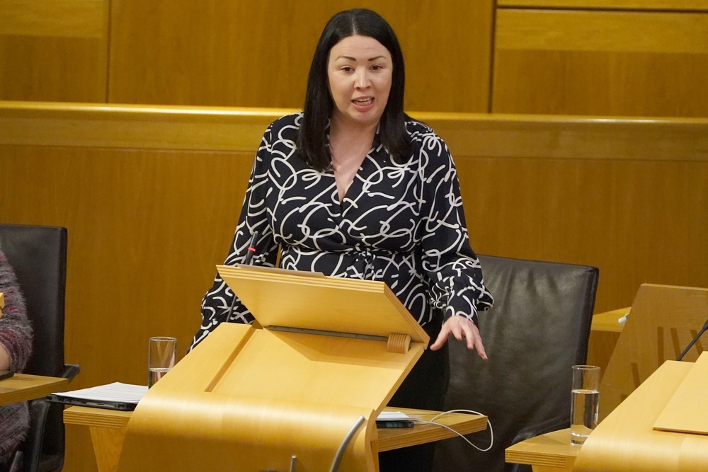 Monica Lennon replaces Anas Sarwar as a Glasgow list MSP (Andrew Milligan/PA) (PA Archive)