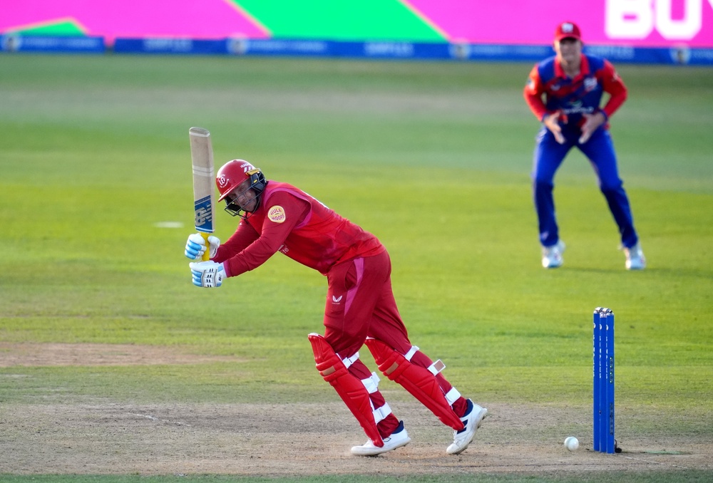 Joe Root’s Welsh Fire are in men’s Hundred action against Southern Brace in Cardiff on Monday (Adam Davy/PA) (PA Wire)