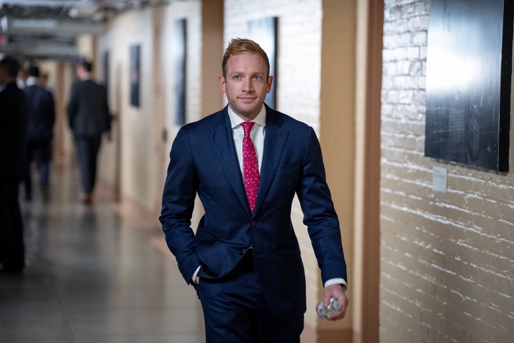 Rep. Max Miller is suing his ex-wife for defamation while he himself faces a similar case brought by an ex-girlfriend and former Trump White House aide. (Getty)