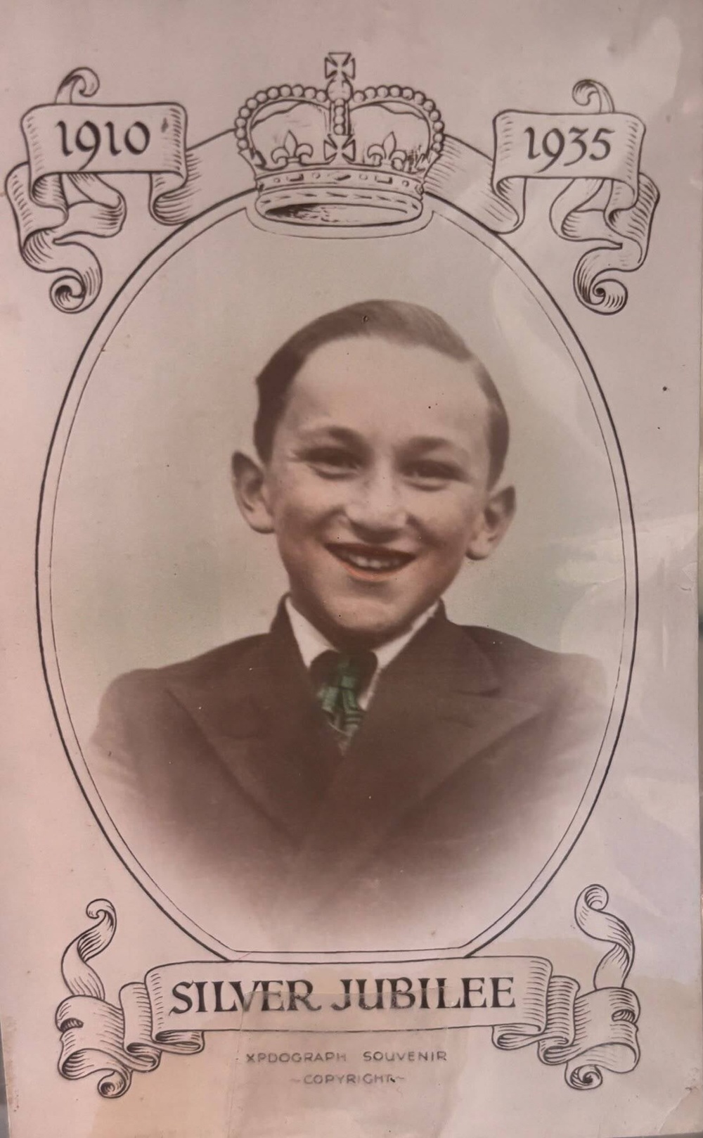 An image of Mr Goldstein when he was a boy (Family handout/AJEX/PA) (PA Media)