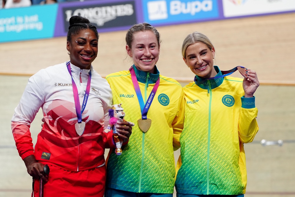 Kadeena Cox won a silver medal at the Commonwealth Games (Owen Humphreys/PA) (PA Wire)