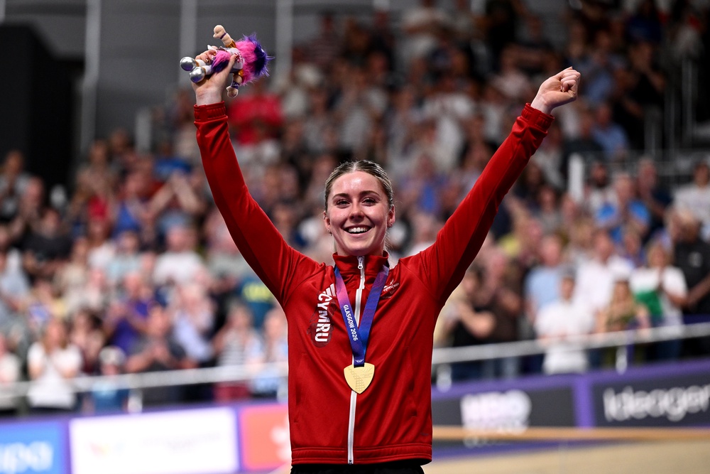 Finucane said the support of Matt Richardson was crucial throughout her historic week (Getty)