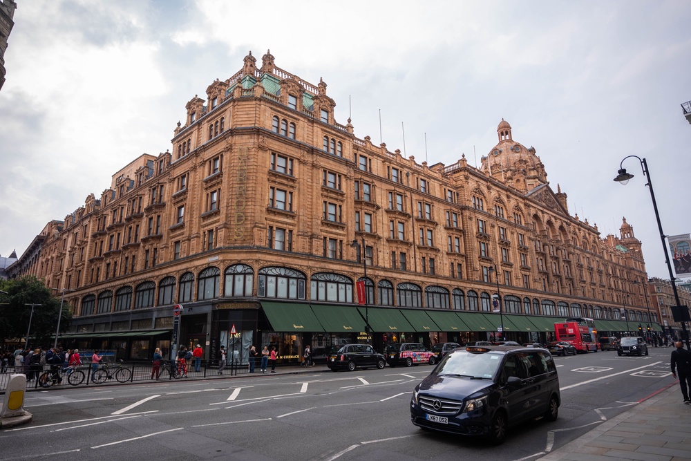 Four out of the five confirmed human trafficking victims worked at Harrods (James Manning/PA credit) (PA Archive)