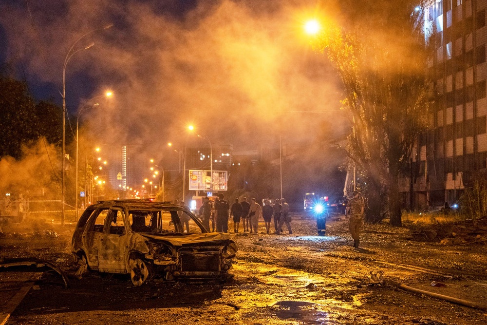 Image from: Ukraine-Russia war latest: Putin accused of war crime after drone hunts down market vendor in grim ‘human safari’