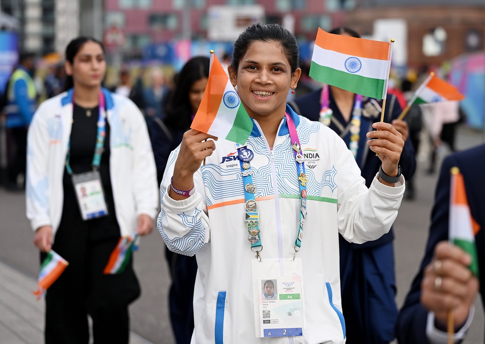 The baton has passed to India for the next Commonwealth Games (Getty)
