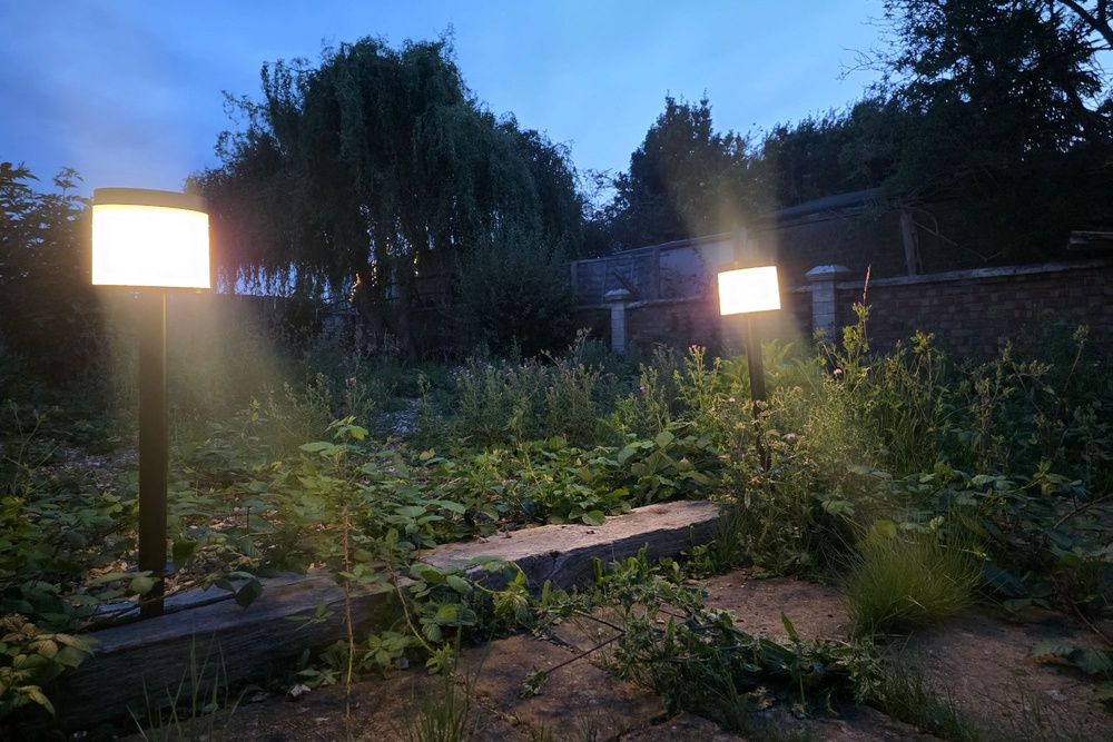 These cast an excellent level of illumination (Abha Shah/The Independent)