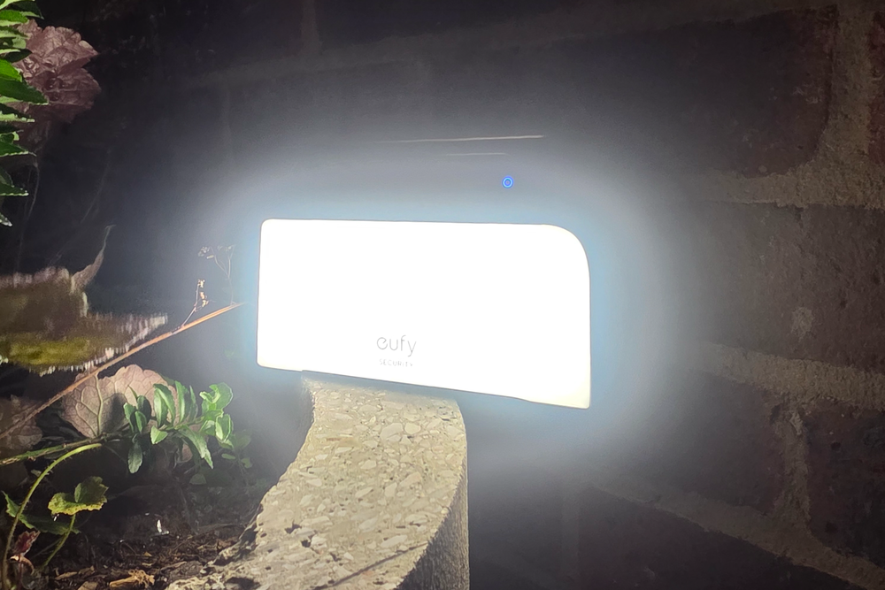 This combines home security with a solar-powered light (Abha Shah/The Independent)