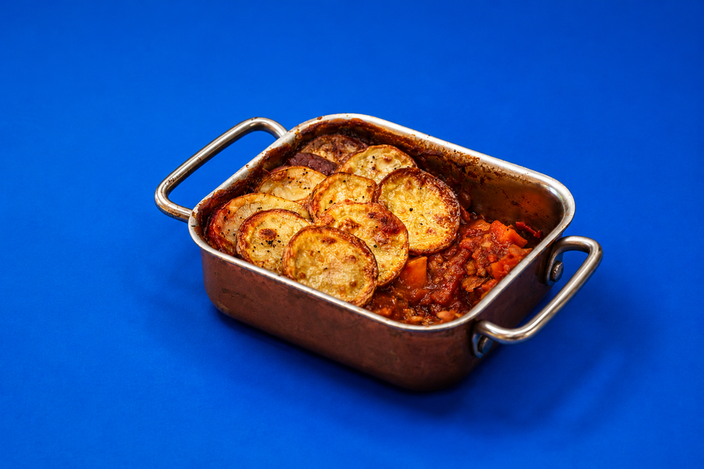 Green lentils help stretch the beef without losing the comfort of a classic hotpot (Miguel Barclay/Lidl)