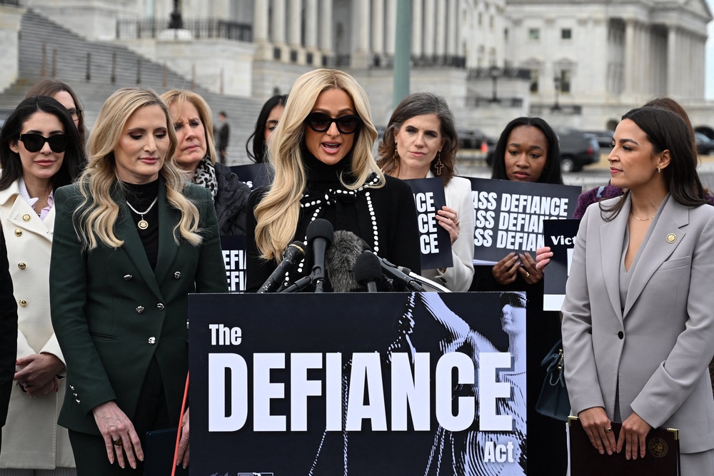 The DEFIANCE Act is flailing in the House and time is running out to pass it. Javellana is calling on lawmakers to get it done (AFP via Getty Images)