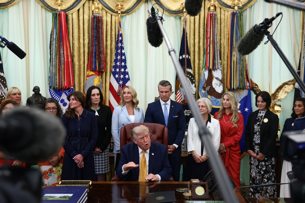 Trump has made repeated threats towards Iran while also insisting he is hopeful that a peace deal can be struck (Reuters)
