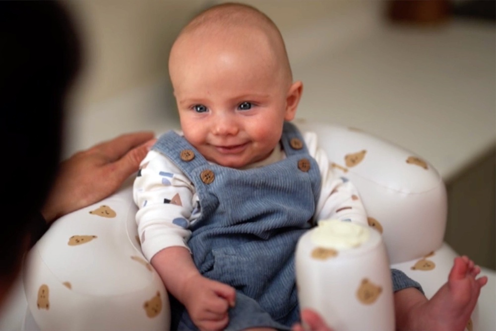 Theo had surgery while still in his mother’s womb (BBC)