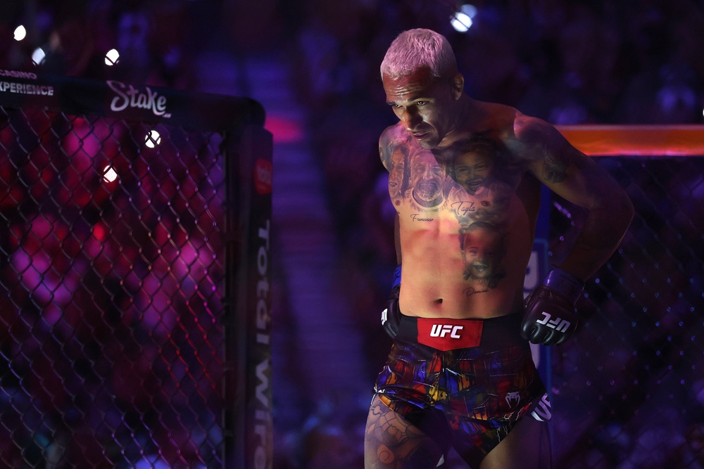 Charles Oliveira, former UFC lightweight champion (Getty)
