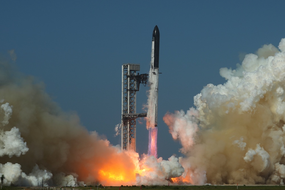 The SpaceX rocket carried two lunar landers and scientific instruments to the Moon in January 2025. It was not intended to crash into the surface. (AP)