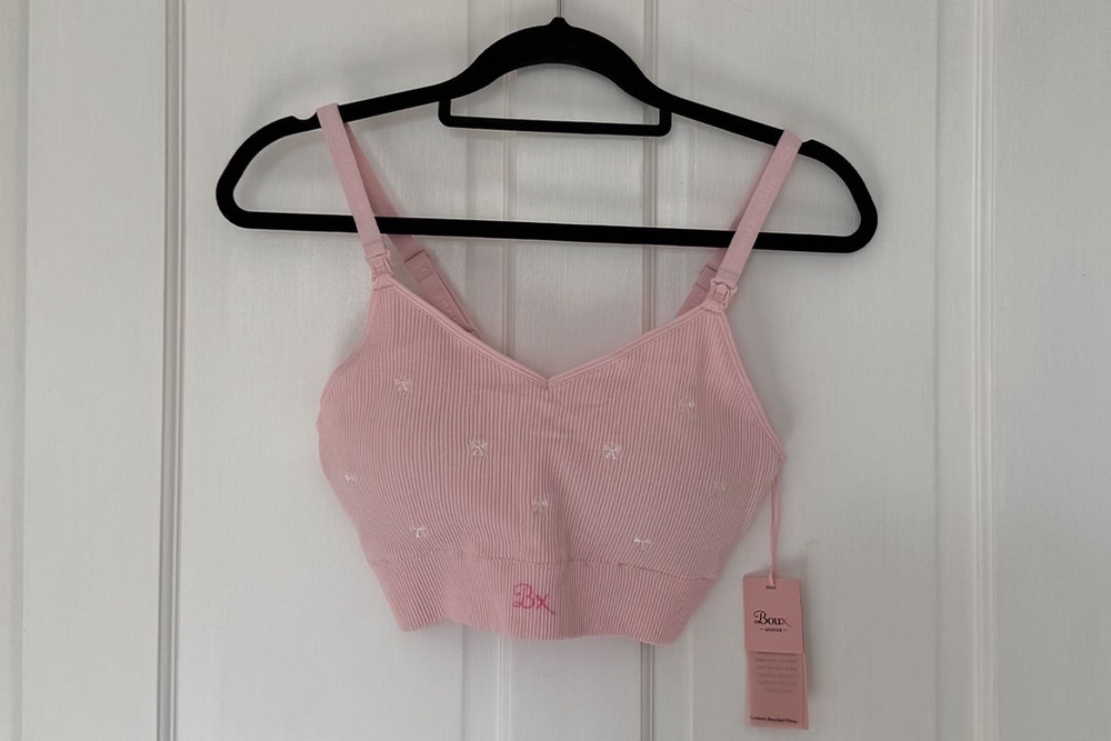 This bralette style is better suited to smaller and medium cup sizes (Sarah Jones/The Independent)