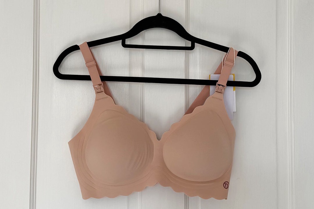 The jelly strip support system is designed to gently lift and separate without the need for underwires (Sarah Jones/The Independent)