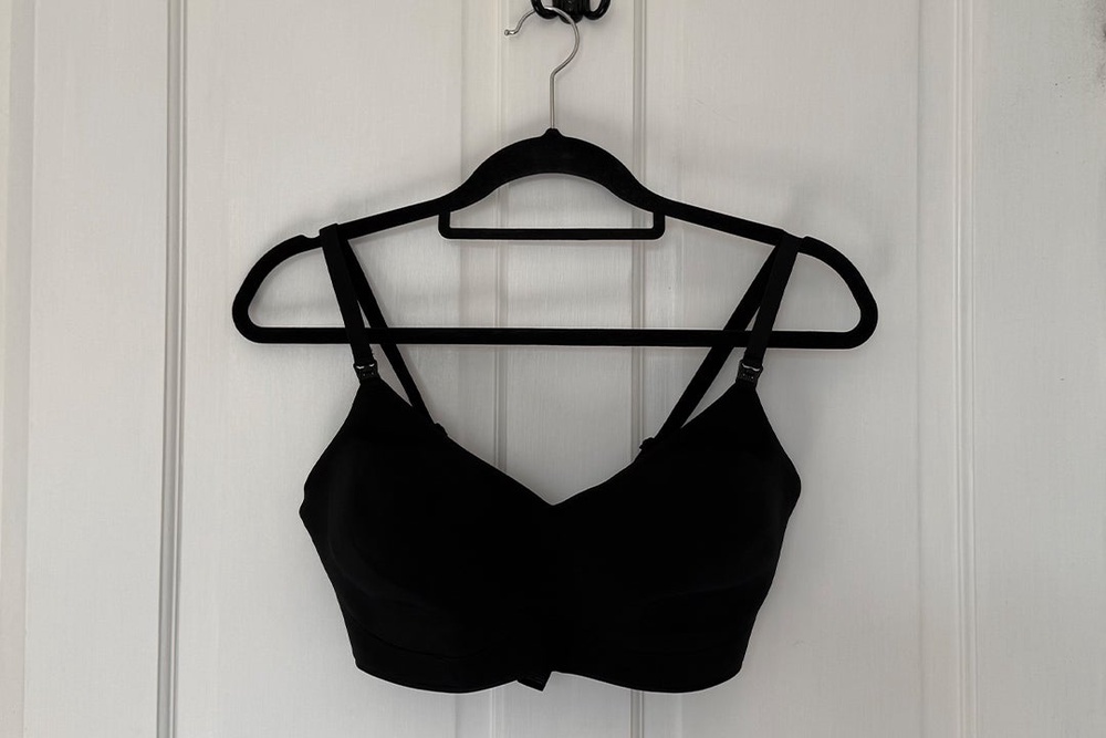 There are additional hook-and-eye fastenings to help with comfort as your ribcage expands (Sarah Jones/The Independent)
