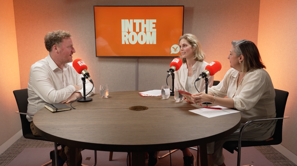 Jimmy McLoughlin on the In The Room podcast with Cleo Watson and Helen MacNamara (The Independent)