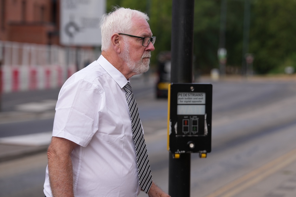 Gerry Duffy was captured on CCTV having 'climbed into the complainant’s garden and damaged the water pipes and pumps' (PA)