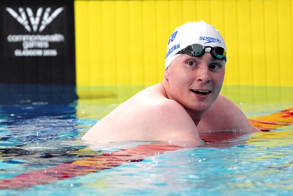 Swimmer Archie Goodburn has called on the prime minister to invest in brain cancer research (PA)