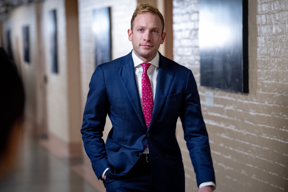 Rep. Max Miller is up for re-election in a district that leans Republican in just three months (Getty)