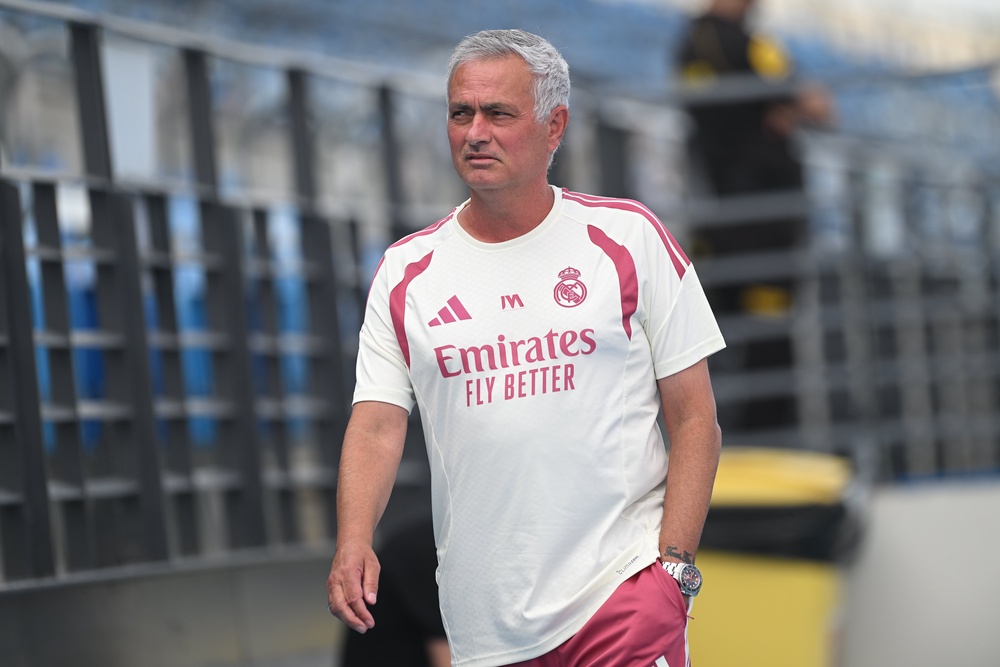 Jose Mourinho has spoken to Vinicius Jr (Getty)