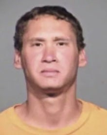 Aaron F. Farinacci, 37, the man accused of starting a devastating wildfire in Spokane, Washington, once went to prison for his dad’s death (Arizona State Prison)