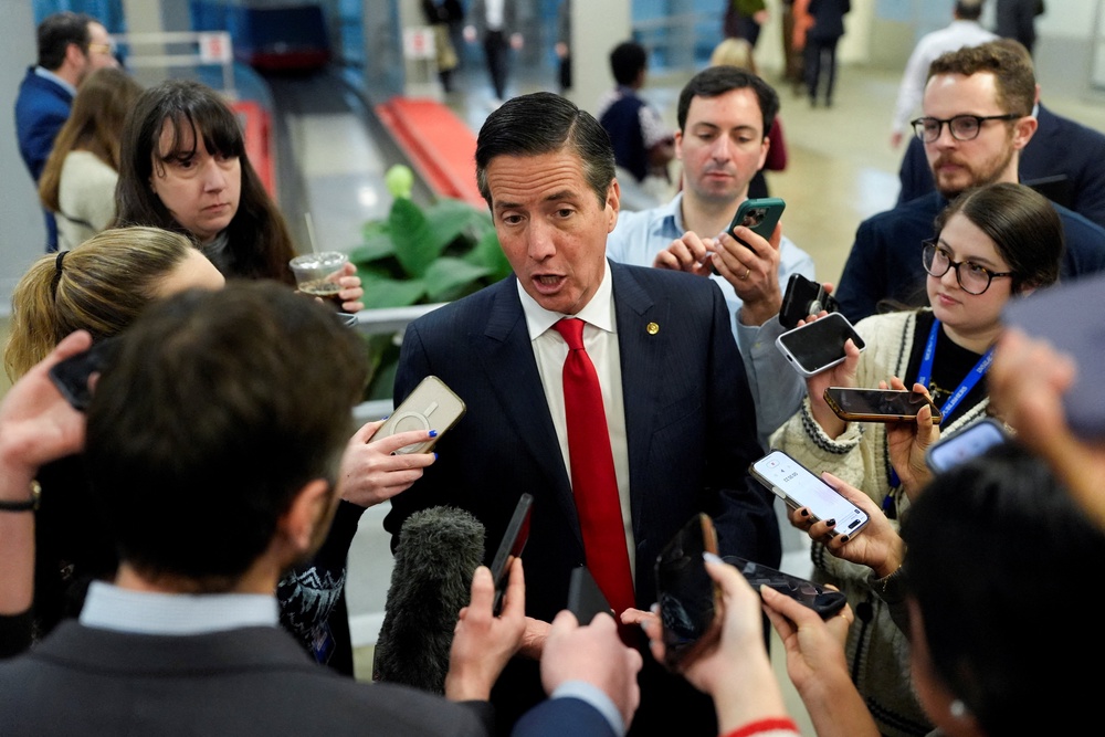 Sen. Bernie Moreno, his former father-in-law, urged Miller to quit Congress and seek psychological help (Reuters)