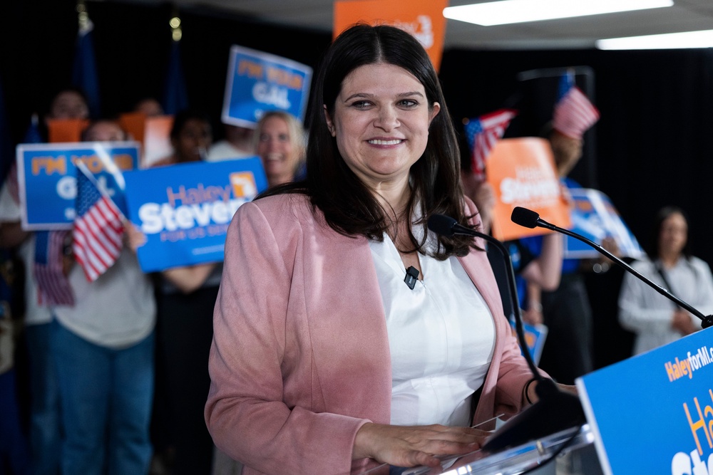 US Representative Hayley Stevens is running against El-Sayedin the Democratic primary (Getty)