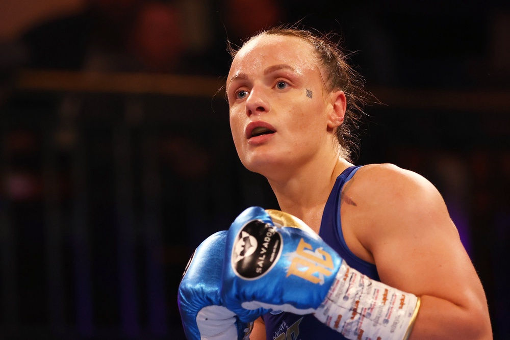 Chapman fought for the WBC featherweight world title in 2024 (Getty)