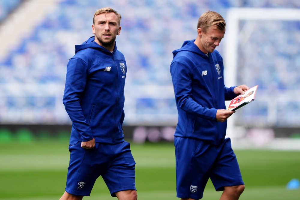 West Ham United's Jarrod Bowen before a friendly against Rangers (PA)