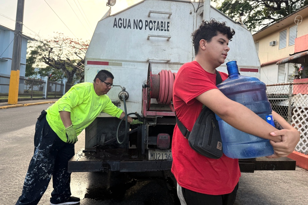 Puerto Rico is set to implement water rationing measures across San Juan and several other major cities (AP Photo/Danica Coto)